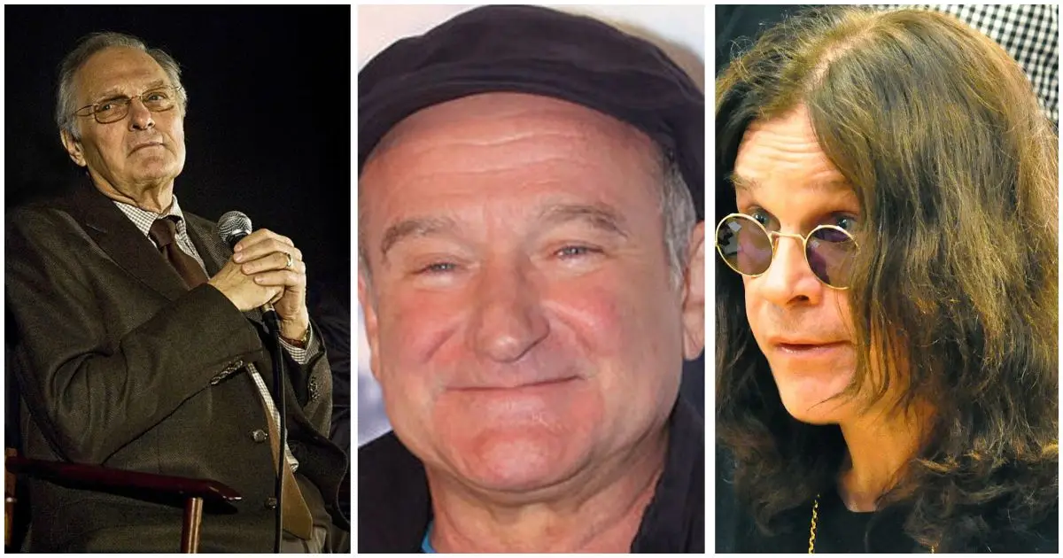 colaj cu robin williams, ozzy osbourne si alan alda